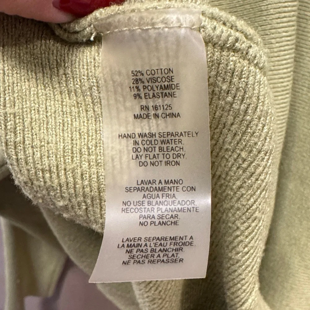 Vila Milano XL Elegant Olive Sweater - Picture 10 of 13